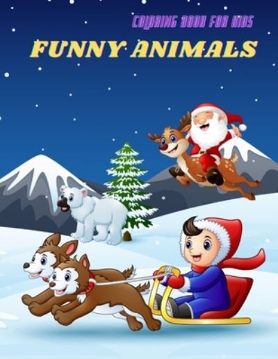 Luke Plester · Funny Animals - Coloring Book for Kids (Paperback Book) (2020)