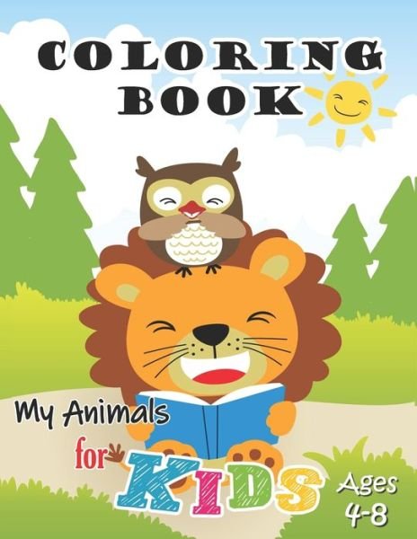Cover for Kid Books Creator · My Animals Coloring Book for Kids Ages 4-8 (Pocketbok) (2020)