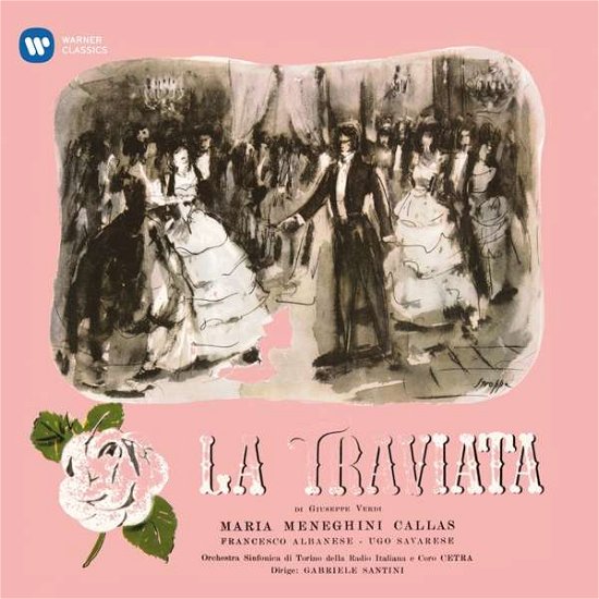 Cover for Callas / Santini · La Traviata (LP) [Deluxe edition] (2023)