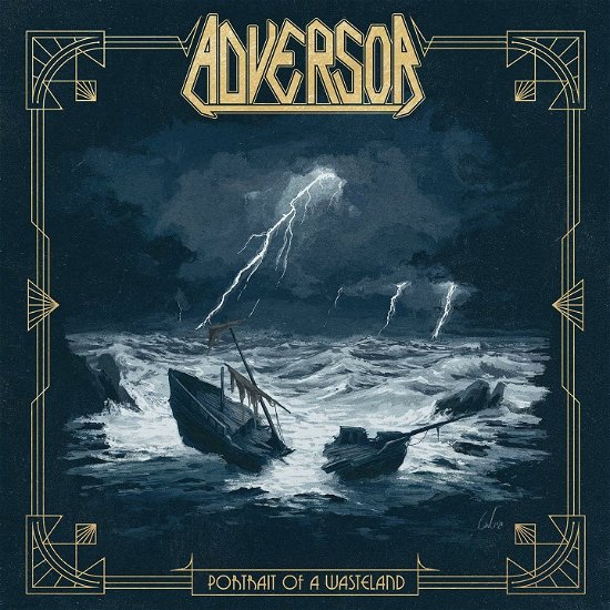 Cover for Adversor · Portrait Of A Wasteland (CD) (2023)