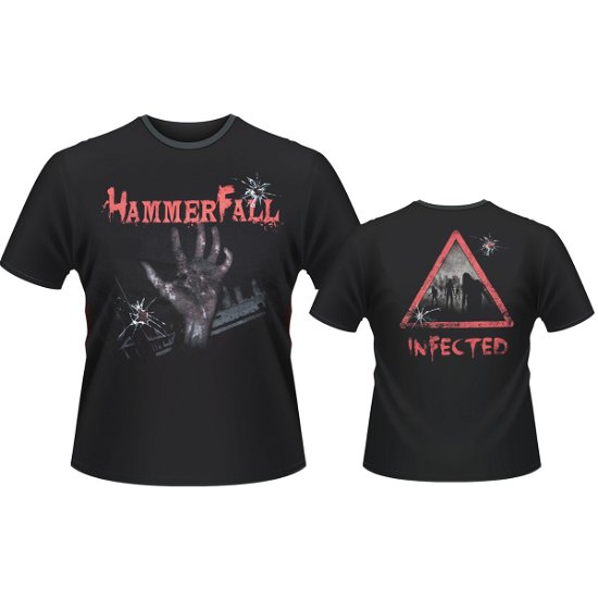 Cover for Hammerfall · T-sh / Infected (MERCH) [size XL] (2011)