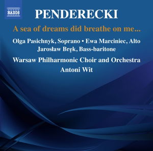 Cover for Krzysztof Penderecki · A Sea of Dreams Did Breathe on Me... (CD) (2015)