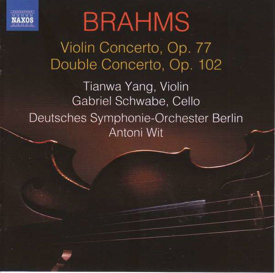 Cover for Tianwa Yang · Brahms: Violin Concerto Op.77/double Concerto Op.102 (CD) (2019)