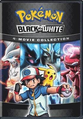 Cover for Pokemon Black &amp; White 4-movie Collection (DVD) (2019)