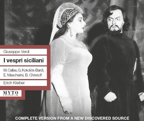 Cover for Verdi / Callas / Mascherini / Fmfoc / Kleiber · I Vespri Siciliano (CD) (2014)