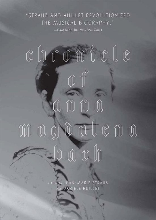 Cover for Chronicle of Anna Magdalena Bach (DVD) (2019)
