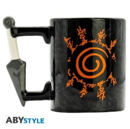 Naruto Shippuden - Mug 3D Handle - Kunai Konoha - Naruto - Merchandise - ABYSSE UK - 3665361077275 - 12. Juni 2023