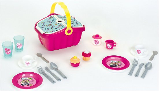 BARBIE Picknickkorb mit Zubehör - Barbie - Koopwaar -  - 4009847095275 - 