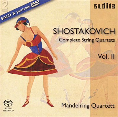 Complete String Quartets Vol.2 - D. Shostakovich - Music - AUDITE - 4022143925275 - April 26, 2007