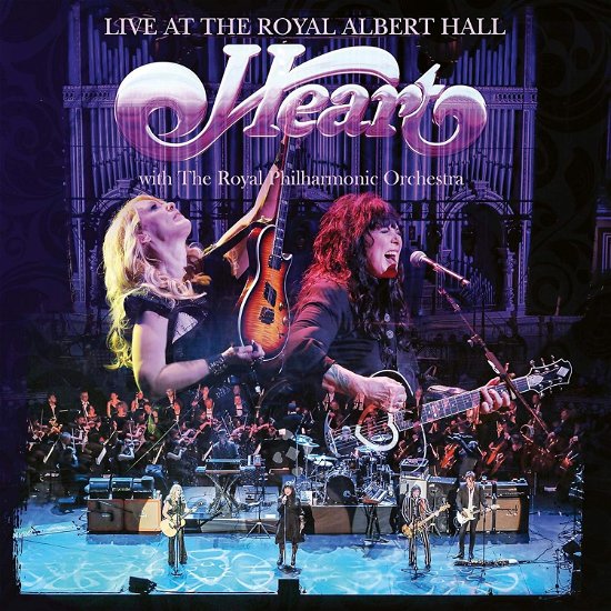 Cover for Heart · Live at the Royal Albert Hall (White / Violet Marbled) (LP) (2023)
