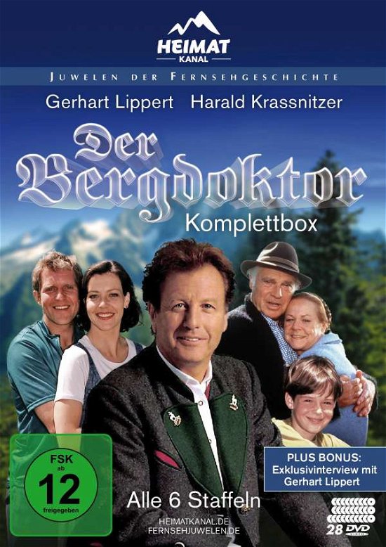 Cover for Gerhart Lippert · Der Bergdoktor-heimatkanal Gesamt (DVD) (2019)