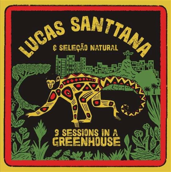 Cover for Lucas Santtana · 3 Sessions in a Greenhouse (LP) [Coloured edition] (2021)