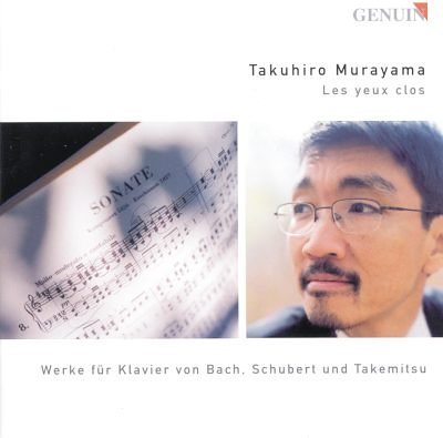 Cover for Bach / Schubert / Takemitsu / Murayama · Les Yeux Clos (CD) (2003)