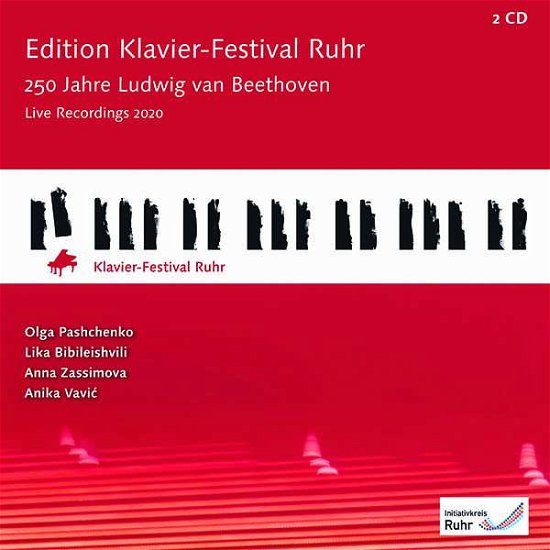 Edition Klavier-Festival Ruhr Vol. 39: 250 Years Ludwig Van Beethoven - Olga Pashchenko / Lika Bibileishvili / Anika Vavic & Anna Zassimova - Musik - C-AVI - 4260085533275 - 26. marts 2021