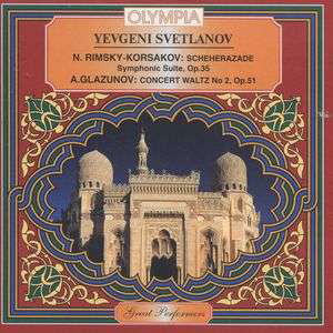 Cover for London Symphony Orchestra · Scheherazade, A. Glazunov: Concert Waltz (CD)