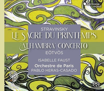 Cover for Isabelle Faust · Stravinsky: Le Sacre Du Printemps; Eotvos: Alhambra Concerto &lt;limited&gt; (CD) [Japan Import edition] (2022)