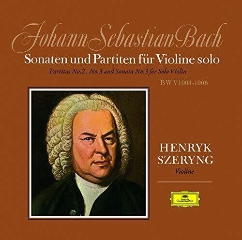 Cover for J.S. Bach · Partitas For Violin Solo No.2 &amp; No.3, Sonata For Violin Solo No.3 (CD) [Limited edition] (2019)