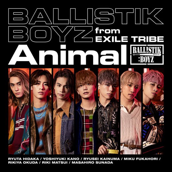 Cover for Ballistik Boyz From Exile · Animal (CD) [Japan Import edition] (2021)