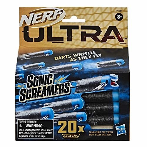 F1048 - Nerf Ultra Sonic Screamers 20-dart Refill Pack - F1048 - Produtos - Hasbro - 5010993827275 - 3 de maio de 2023