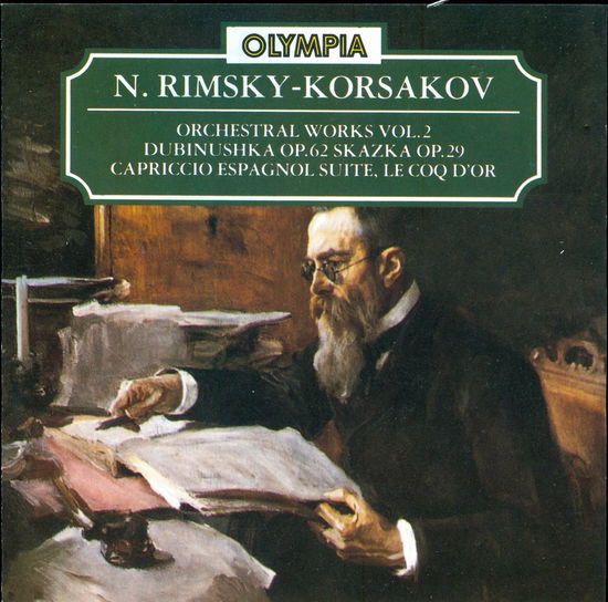 Cover for U.s.s.r. Academic the and Radio Symphony Orchestra / Svetlanov Y. / Fedoseyev V. · Orchestral Works Vol. 2 (CD) (1998)