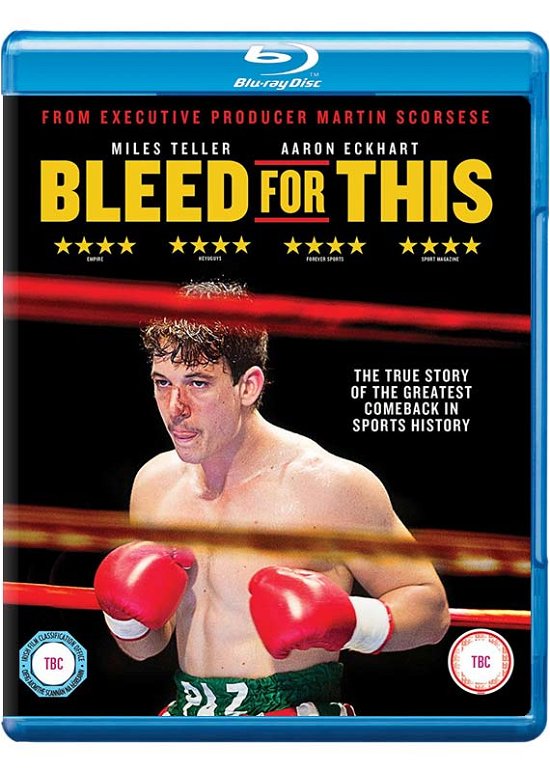 Cover for Bleed for This · Bleed For This (Blu-ray) (2017)