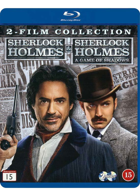 Cover for Sherlock Holmes · Sherlock Holmes 1+2 Box (Blu-ray) (2012)