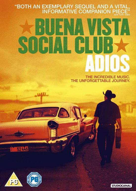 Cover for Buena Vista Social Club Adios · Buena Vista Social Club - Adios (DVD) (2017)