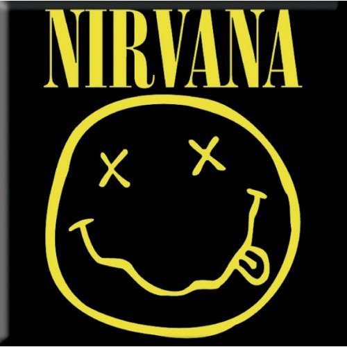 Cover for Nirvana · Nirvana Fridge Magnet: Happy Face (Magnet) (2014)