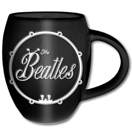 THE BEATLES - Oval Embossed Mug 450 ml - White Bug - The Beatles - Merchandise - Apple Corps - Accessories - 5055295337275 - 7. februar 2019