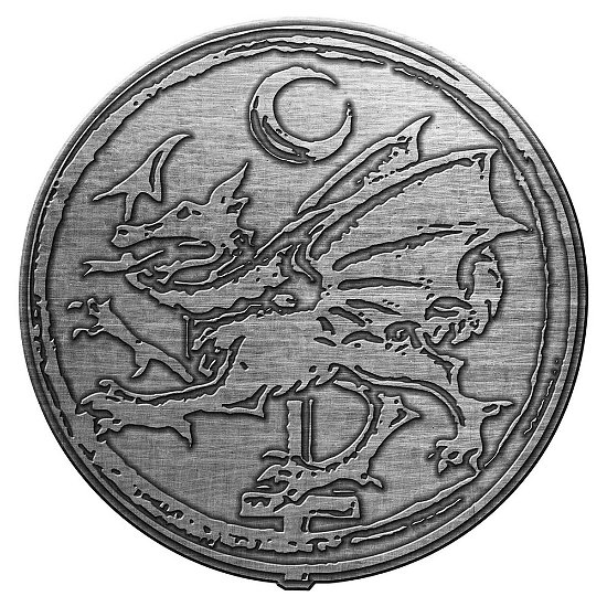 Cradle Of Filth Pin Badge: Order Of The Dragon (Die-Cast Relief) - Cradle Of Filth - Mercancía - PHD - 5055339792275 - 28 de octubre de 2019