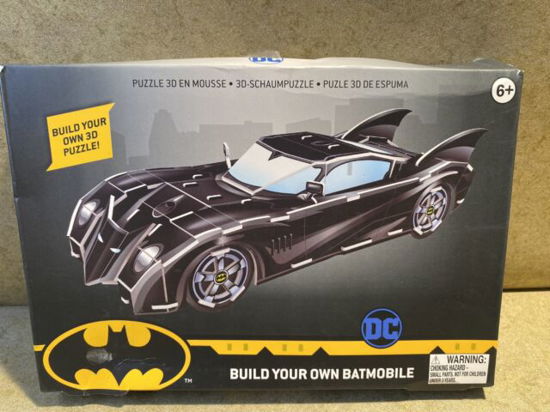 DC Comics Build Your Own Batmobile 3D PUZZLE - Dc Comics - Produtos - PALADONE - 5055964718275 - 22 de dezembro de 2022