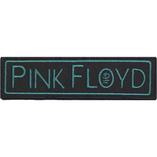 Cover for Pink Floyd · Pink Floyd Standard Woven Patch: Division Bell Text Logo (Patch)