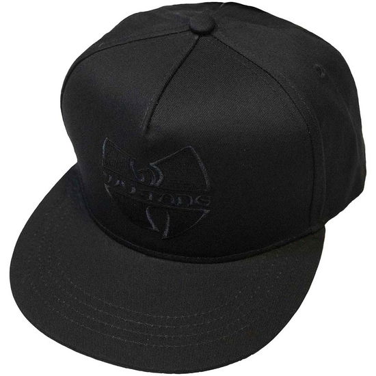 Cover for Wu-Tang Clan · Wu-Tang Clan Unisex Snapback Cap: Black Logo (TØJ)