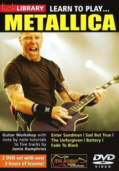 Learn To Play Metallica - Jamie Humphries - Movies - ROADROCK - 5060088821275 - December 26, 2006