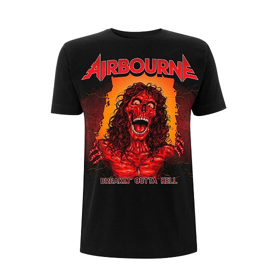 Cover for Airbourne · Boh Skeleton (T-shirt) [size S] [Black edition] (2018)