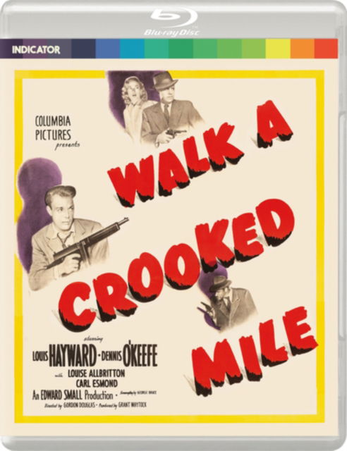 Cover for Gordon Douglas · Walk A Crooked Mile (Blu-ray) (2024)