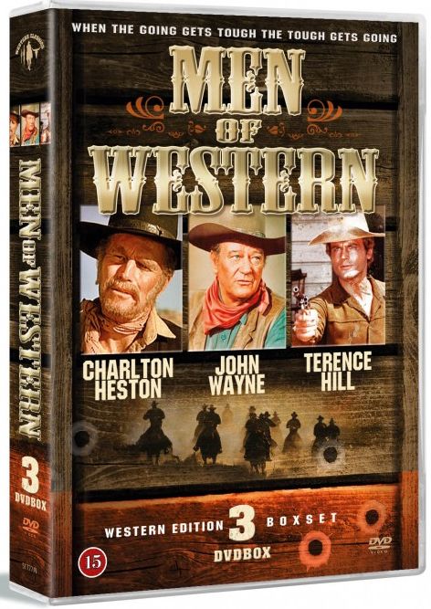 Men of Western - Charlton Heston / John Wayne / Terence Hill - Films - SOUL MEDIA - 5703239517275 - 3 juli 2014