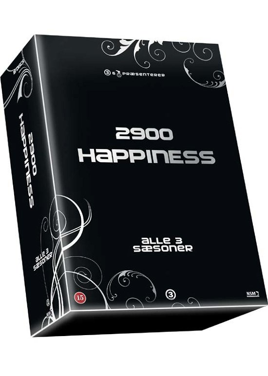 Cover for 2900 Happiness - Sæson 1-3 · 2900 Happiness Box-1-3 (DVD) (2010)