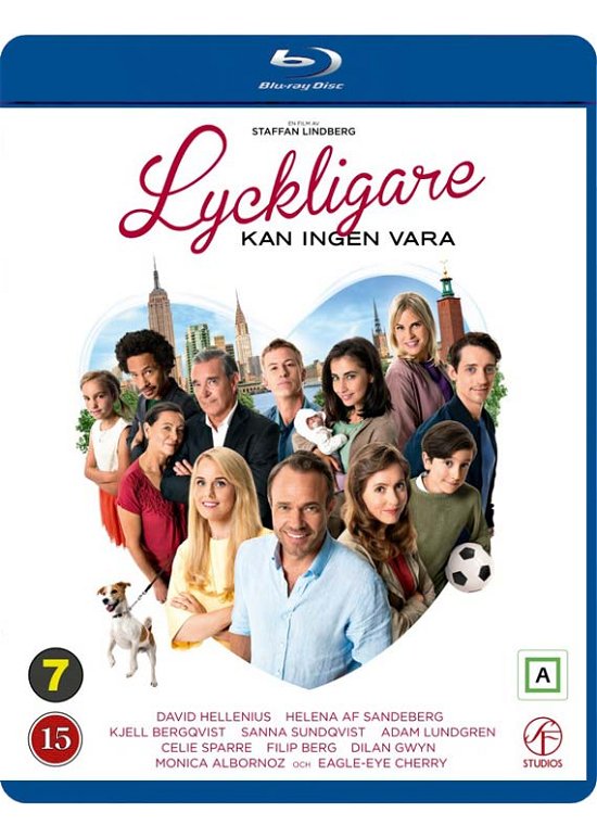 Cover for Lyckligare Kan Ingen Vara (Blu-ray) (2019)