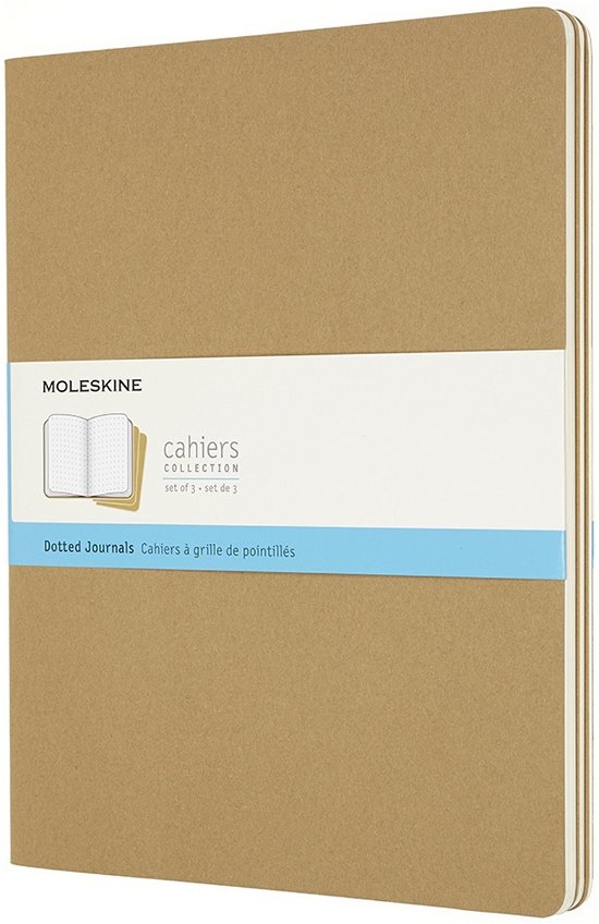 Moleskine Cahier XXL, 3er Set, Punktras - Moleskine - Books - MOLESKINE - 8058341719275 - October 3, 2018