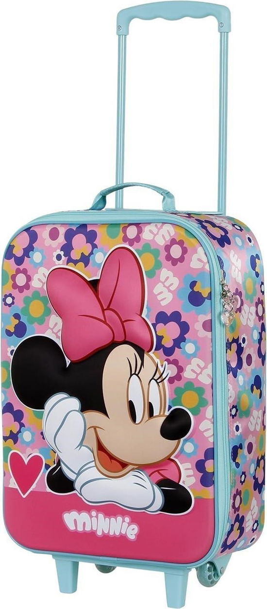 Cover for Disney: Karactermania · Minnie - Valigia Trolley Soft 3D Heart (MERCH)