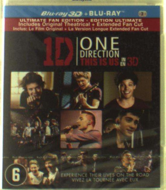 Cover for One Direction · One Direction - This Is Us 3D (Blu-ray) (2019)