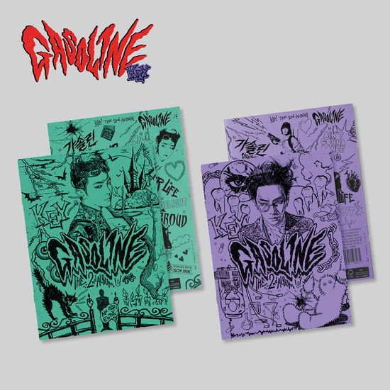 Gasoline (Booklet ver.) - Key - Musiikki - SM ENTERTAINMENT - 8809755507275 - maanantai 5. syyskuuta 2022