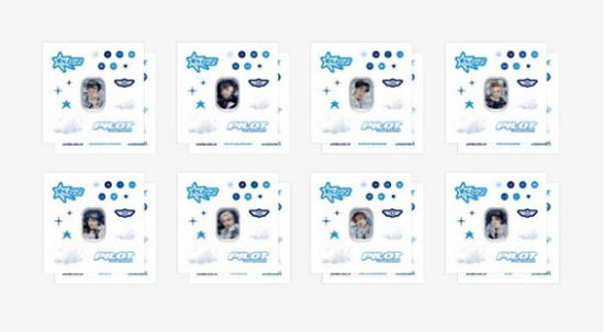 Pilot Skzoo Smartphone Sticker Set - Stray Kids - Fanituote - JYP ENTERTAINMENT - 8809932171275 - keskiviikko 1. marraskuuta 2023