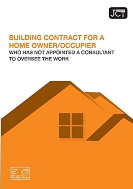 Cover for JCT Building Contract for a Homeowner / Occupier without Consultant (Paperback Book) (2021)