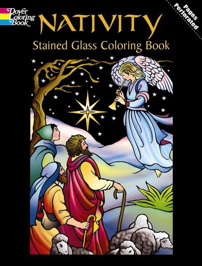 Nativity Stained Glass Coloring Book - Holiday Stained Glass Coloring Book - Marty Noble - Merchandise - Dover Publications Inc. - 9780486435275 - July 30, 2004