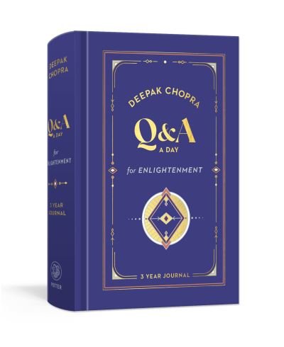 Cover for Chopra, Deepak, M.D. · Q&amp;A a Day for Enlightenment: A Journal - Q&amp;A a Day (Hardcover bog) (2023)