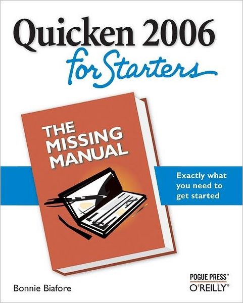 Cover for Bonnie Biafore · Quicken 2006 for Starters (Paperback Book) (2005)