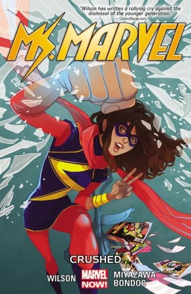 Cover for G. Willow Wilson · Ms. Marvel Volume 3: Crushed (Pocketbok) (2015)