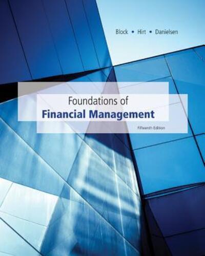 Cover for Stanley Block · Loose-Leaf Foundations of Financial Management with Time Value of Money Card (Loose-leaf) (2013)